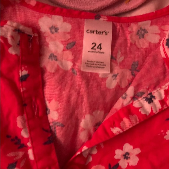 Carters babygirl size 24months jumpsuit - Picture 2 of 2